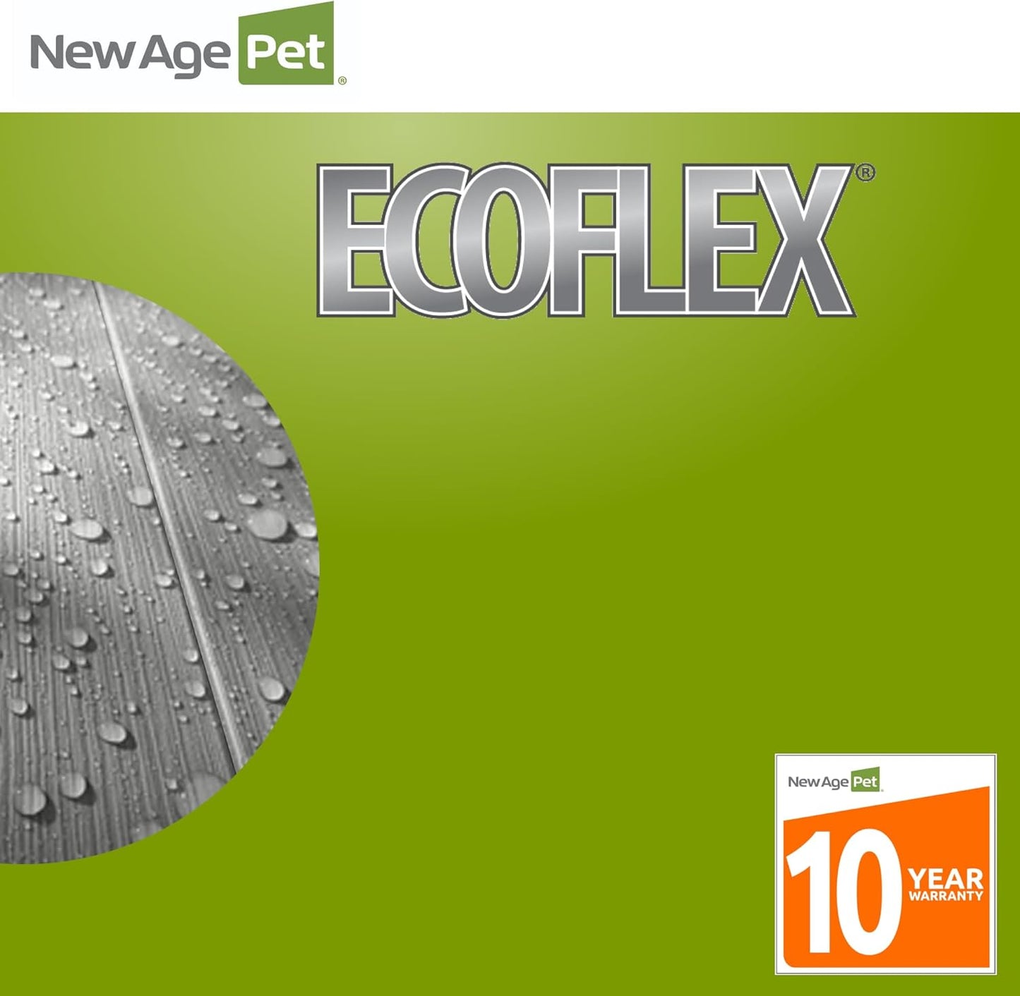 New Age Pet ECOFLEX Dog Crate End Table - Furniture-Style Pet Crate for Crate Trained Dogs - Stainless Steel Tubing & a Latched Closure - 10 Year Manufacturer's Warranty, X-Large, Brown