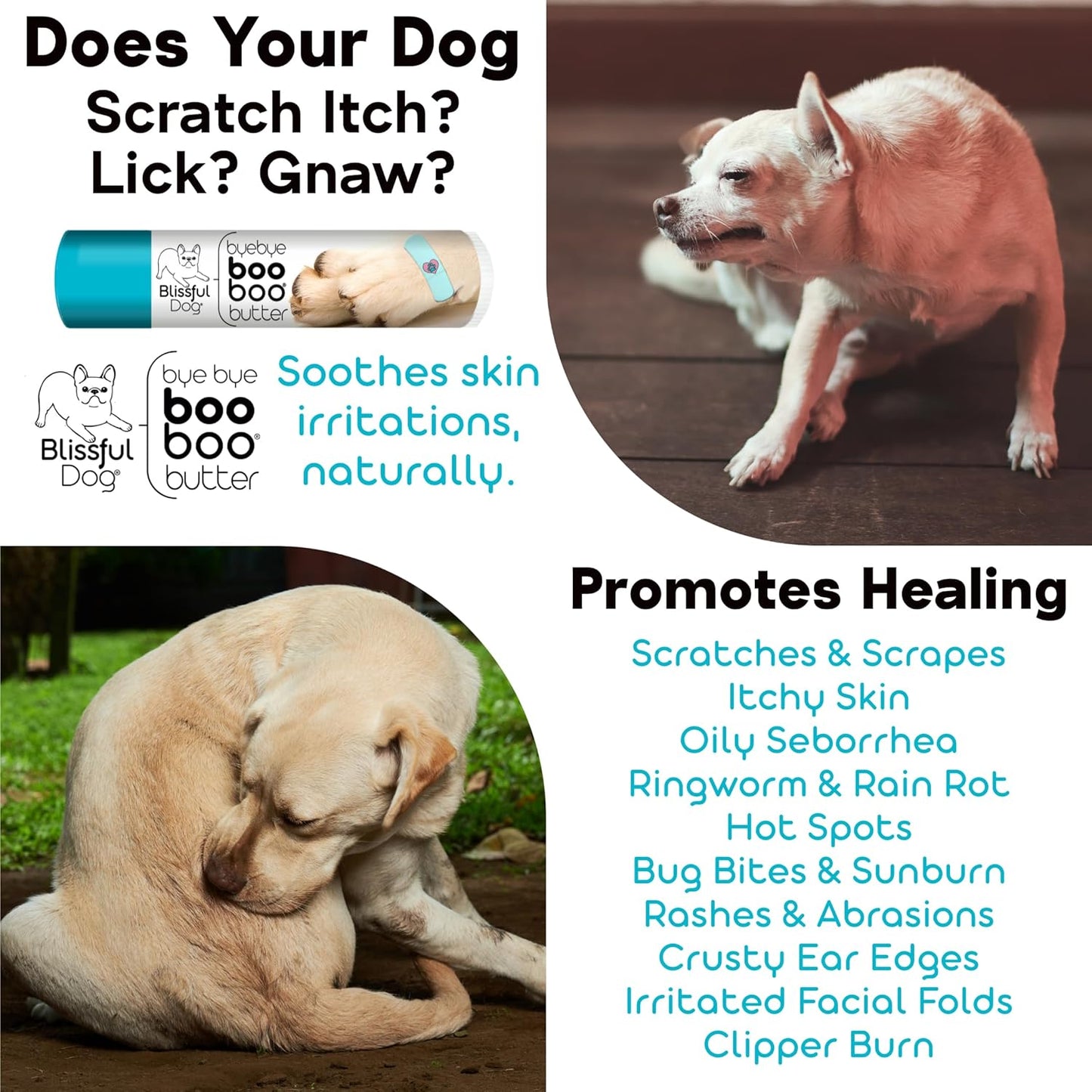 The Blissful Dog 1 oz TIN German Shepherd Booboo Butter