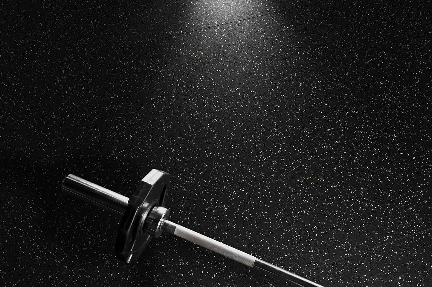 Playsafer Genaflex Rubber Gym Floor Mat, Heavy Duty Commercial Protective Gym Flooring Roll - 8mm Thick (10% Red, 4' X 4')